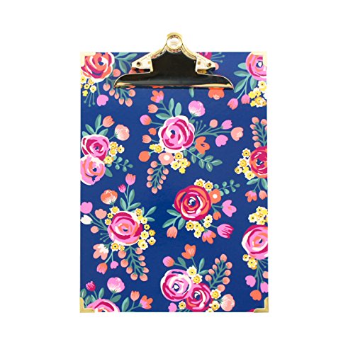 UPC 818482020900, bloom daily planners Letter Size Clipboard - 9&quot; Wide x 12.5&quot; Tall - Vintage Floral