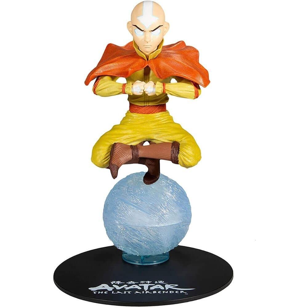 McFarlane Toys, Avatar the Last Airbender 12-inch Aang Action Mega Figure, Collectible Figure with Accessories and Collectors Stand Base – Ages 12+
