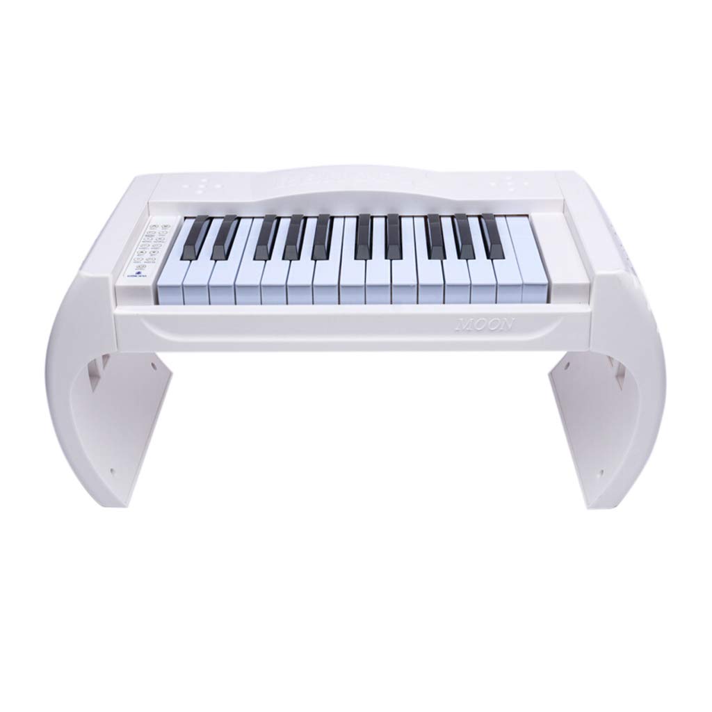 B07gjjypvm 白 Color 赤ちゃん早期教育パズル小さなピアノおもちゃのキーボード25キー ベストチョイス ピアノキーボード 21高い素材 Kapata Arkeologi Kemdikbud Go Id