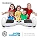 MEGAWHEELS Hoverboard - UL Certified Self Balancing Hover Board with Bluetooth Speaker & LED Light