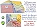 Bamboo Baby Washcloths Soft Organic White 6 Pack for Bathing and Skin Care