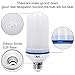 YEAHBEER LED Flame Effect Light Bulb, with Gravity Induced, E26 LED Flickering Flame Effect Ligh, 2 Pack for Christmas Decorations/Holiday Hotel/Bar / Party/Home (2 Pack)