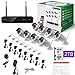 [Audio & Video] xmartO 8 Channel 960p HD Wireless Surveillance Camera System with 8 HD Infrared Outdoor WiFi Cameras and 2TB Hard Drive, Dream Liner WiFi Relay, NVR Built-in Router, Auto-Pair
