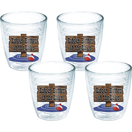 Tervis 1040876 Life is Better at the Lake Tumbler with Emble