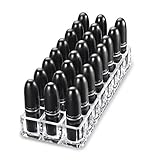 byAlegory Acrylic Lipstick Makeup Organizer | 24 Spaces