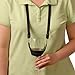 Oenophilia Wine Glass Holder Necklace - Stemstrap (Black)