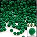 The Crafts Outlet 100-Piece Multi Purpose Pom Poms, Acrylic, 7mm/0.28-inch, Round, Lavender Light Purple