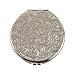 MOP Antique Round Compact Magnifying Make up Double Sided Mirror Mother of Pearl Art Arabesque