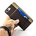 Dockem Card Case for iPhone SE 3 (2022), iPhone SE 2, 8 & 7; Minimalist Synthetic Leather Wallet Case, Ultra Slim Professional Executive Snap On Cover with 1 Easy-Access Card Holder Slots
