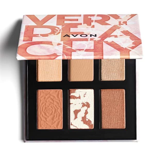 Avon Bloom KaBoom Midi Eyeshadow Palette - VERY PEACHY - LIMITED EDITION