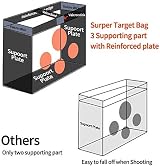Toyer Foam Blaster Target Bag Storage Carry Pouch for Nerf Elite Mega Rival Guns view 4