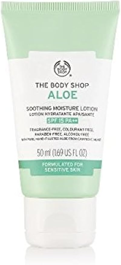 The Body Shop Aloe Soothing Moisture Lotion SPF 15 50ml Face Cream