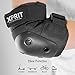 XPRIT Adult/Child Wrist Guards, Knee Elbow Pads 3 in 1 Protective Gear Set for Skateboard, Scooter, Bike
