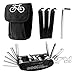 Listenman 16 in 1 Multi-Function Bike Bicycle Cycling Mechanic Repair Tool Kit & 3 pcs Tire Pry Bars Rods