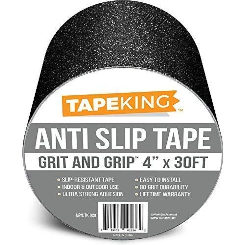 Anti Slip Traction Tape 4 Inch X 30 Foot Best Grip, Friction