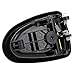 AUTEX 1pc Interior Front Rear Left Door Handle Driver Side (LH) Replacement Compatible with Hyundai Accent,Dodge Verna 2000 2001 2002 2003 2004 2005 83444 8261025000