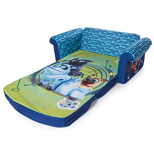 Marshmallow Furniture, Children's 2 In 1 Flip Open Foam Sofa, Disney's Puppy Dog Pals by Spin Master