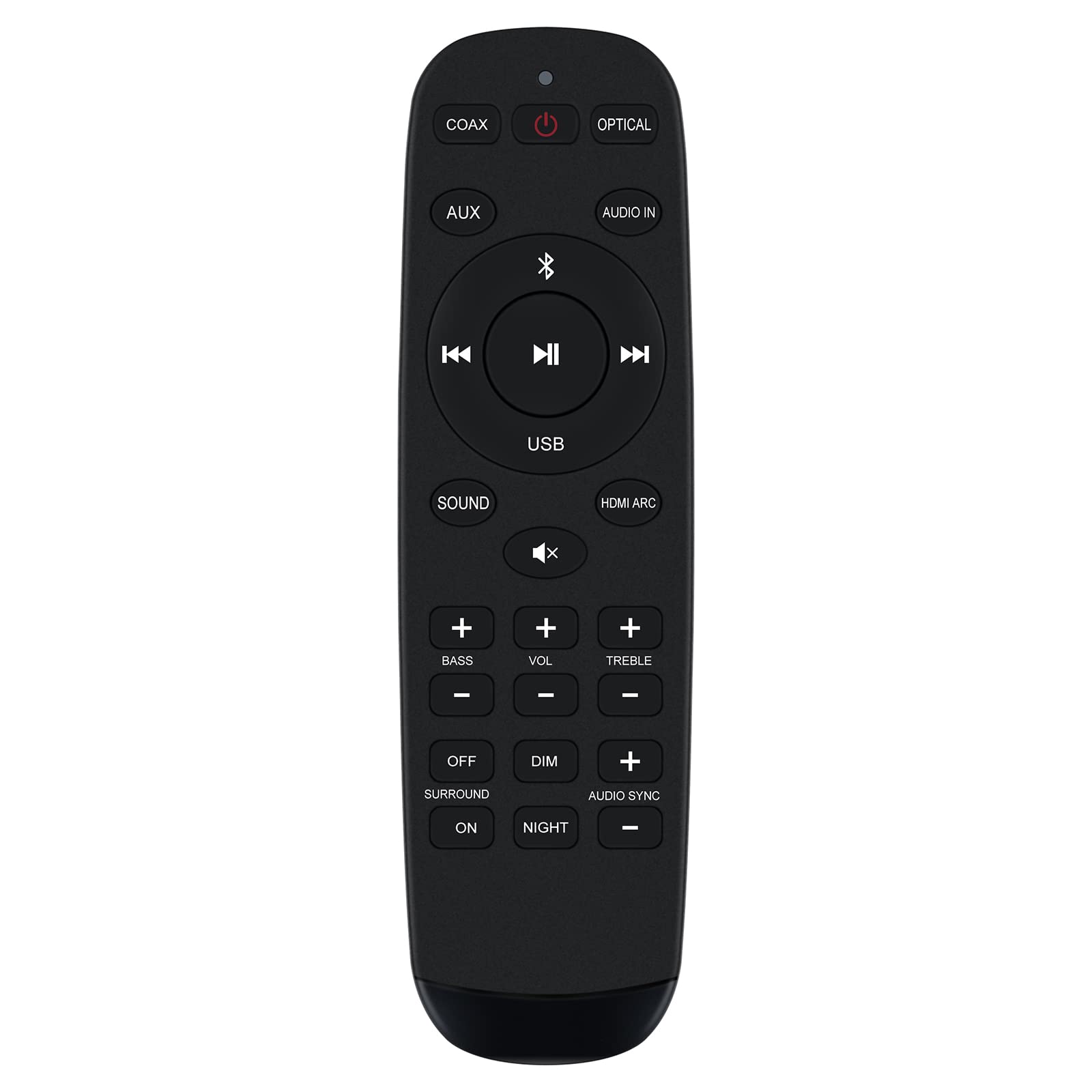 VINABTY Replace Infrared Remote Control Fit for Philips HTL1520B/12 HTL1520B/37 Soundbar Speaker HTL1510B HTL1510B/37 HTL1510B/12 HTL1520B/98