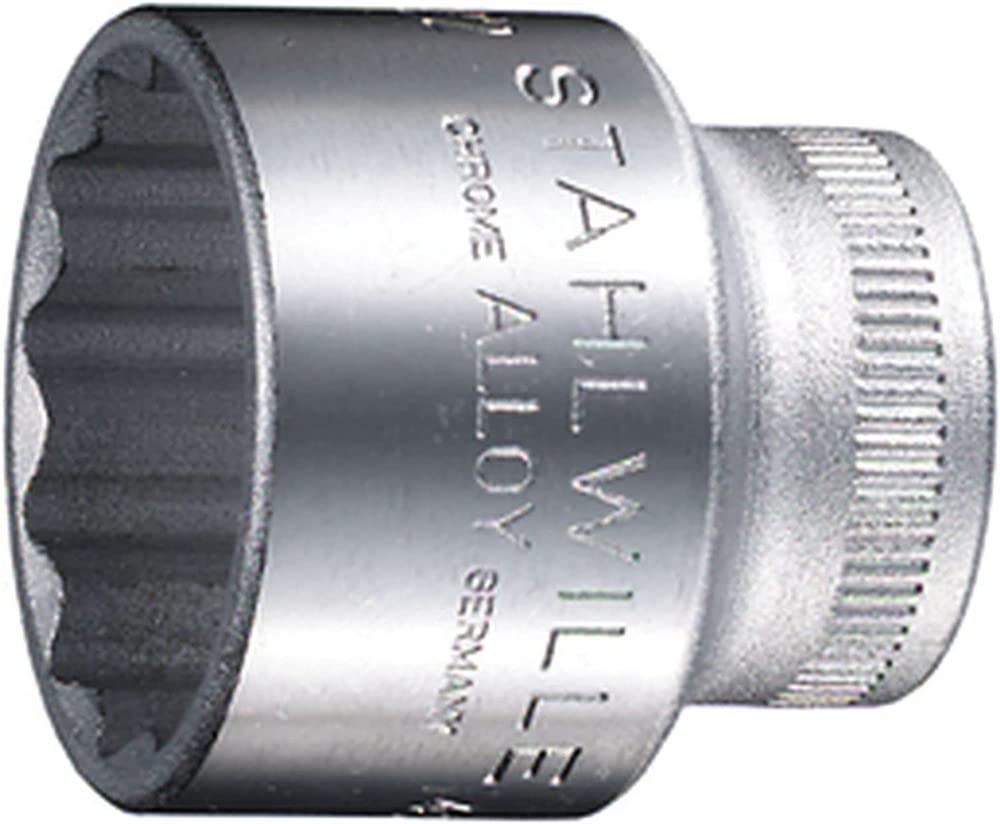 Stahlwille 45 9 "45" Bi-Hexagon Socket, Silver, 9 mm