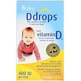 Ddrops Baby 400 IU, 90 drops 2.5mL (0.08 fl.oz)  (1 Pack )