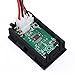 DROK® 0.36'' High Accuracy DC 0-3.0000A Ammeter Current Ampere Panel Meter Gauge Current Monitor Amperage Tester Red LED Digital Display with Built-in Shunt