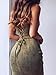 SciMam Women's Spaghetti Strap Sleeveless Bodycon Midi Dress