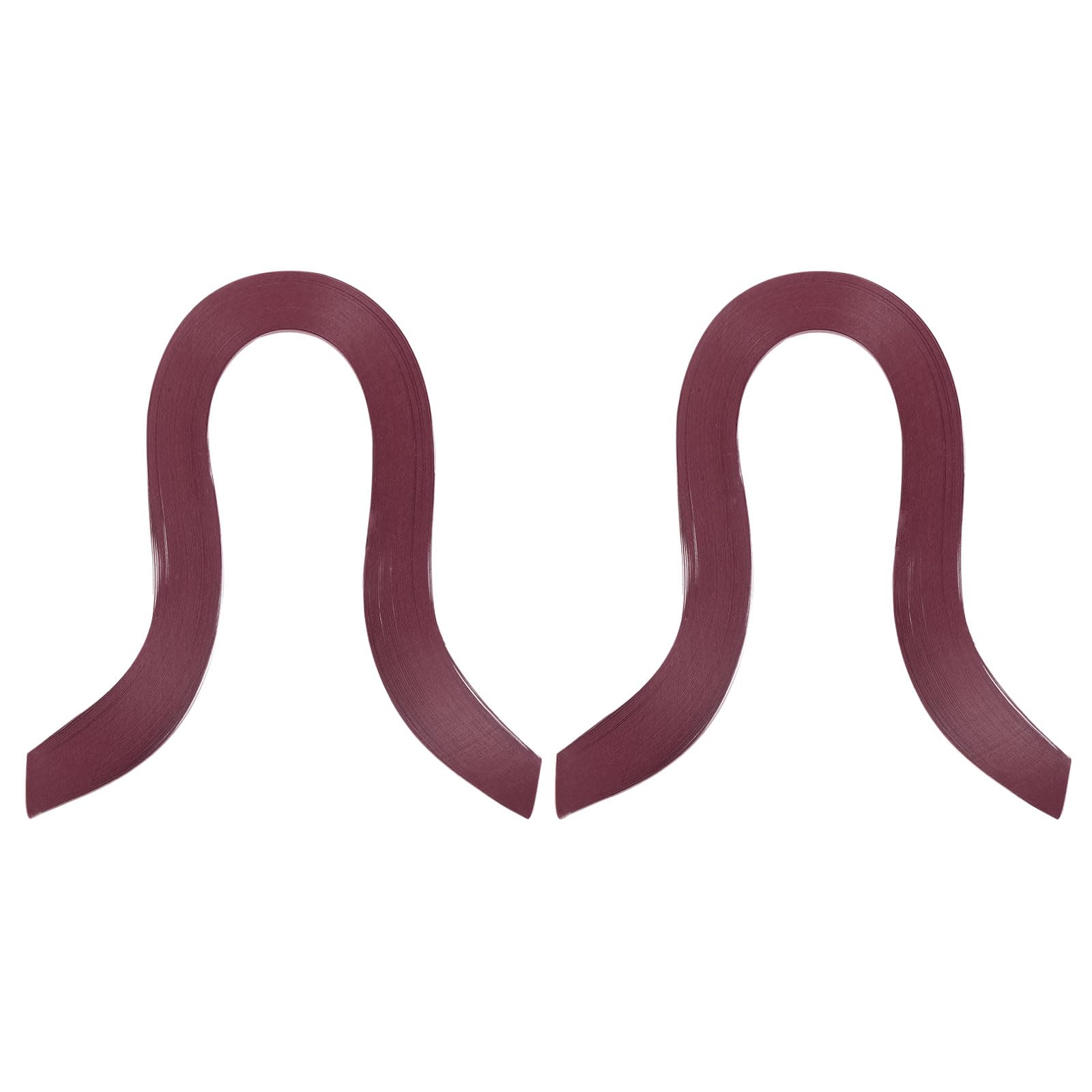 PATIKIL 240pcs Quilling Strips Paper, 3mm x 39cm Origami Paper Quilling Kits for Adults Beginner Art DIY Craft Christmas, Wine Red