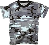 Sky Blue Camouflage T-Shirt (2X-Large)