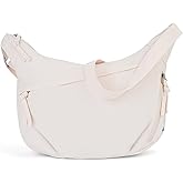 YUWEIUS Polyester Crescent Casual Crossbody Bag for Women, Shoulder Tote Handbag Sling Dumpling Purse Bag for Outdoor Travel