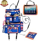 Epic Backseat Car Organizer for Kids + Tablet Holder / Top Quality, Sturdy and Durable Kids Car Organizer with Tons of Space / Keeps the Back Seat Clean, Kids Entertained and the Journey Covered