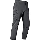 NORTHYARD Men's Cargo Hiking Pants Lightweight Quick Dry Outdoor Fishing Travel Active Sweatpants with Multi Pockets