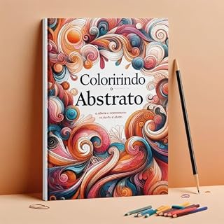 Livro Colorindo o abstrato: Explorando as Formas da Imaginação