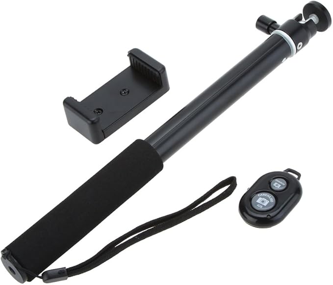Andoer® Telescopic Extendable Wireless Bluetooth Remote Shutter Control