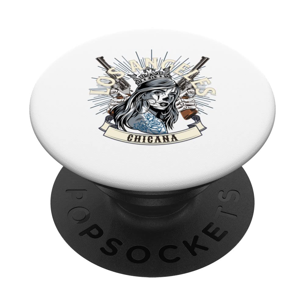 Women's Chicana Style, Chicano Cholo, L.A. Latino Chola PopSockets Swappable PopGrip