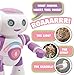 LEXiBOOK – Powergirl Jr. Smart Interactive Toy Robot That Reads in The Mind Toy for Kids Dancing Plays Music Animal Quiz STEM Programmable Remote Control Junior Girl Robot Pink/Purple – ROB20GENthumb 4