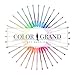 Art School Gel Pens - 36 Gel Pen Set and Glitter Gel Pens for Adult Coloring Books (1-Pack (36 pens))