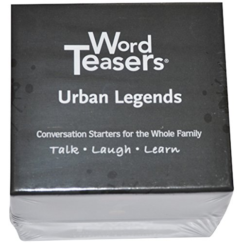 Word Teasers Urban Legends Conversation Starter Card Game - Is it Fact or Urban Legend?