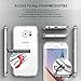 Galaxy S6 Case, Ringke [Fusion] Crystal Clear PC Back TPU Bumper w/Screen Protector [Drop Protection/Shock Absorption Technology][Attached Dust Cap] for Samsung Galaxy S6 - Clear