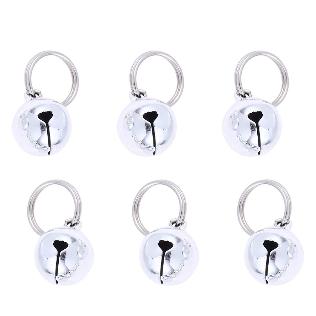POPETPOP 5 Sets of Cat Bells for Cat and Dog Collar Pendant Pet Cat and Dog Bell Pet Pendant Accessories.