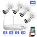 Wireless Security Camera System,Safevant Full-HD 4CH Video Security System with 4pcs 1080p Wireless Security Cameras,65ft Night Vision,Pre-installed 2TB Hard Drive,Auto-Pair,Plug&Play