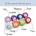 Kids 8XL Bath Bombs Gift Set with Surprise Ring Toys - Schone Body Bath Fizzies, Safe for Kids, Surprise Toys, Great Ingredients that Don't Stain the Tub