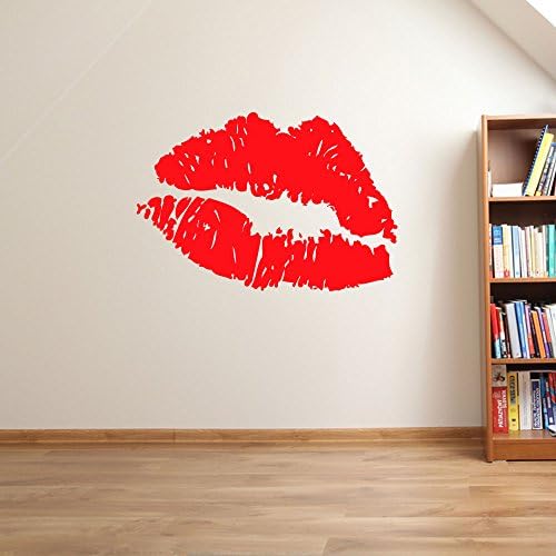 Lips Ladys Mouth Kissing Lips Wall Decorations Window Stickers Wall Decor Wall Stickers Wall Art Wall Decals Stickers Wall Decal Decals Mural Décor Diy Deco Removable Wall Decals Colorful Stickers