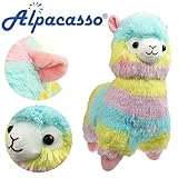 KSB 14'' Rainbow Plush Alpaca,Plush Stuffed Animals Toys,Best Gifts for Kids.