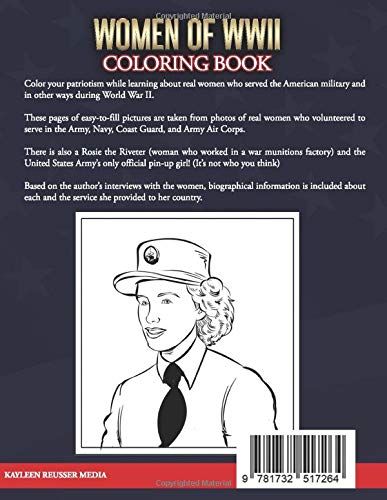 Women Of World War Ii Coloring Book Reusser Kayleen 9781732517264 Amazon Com Books