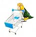 Pawliss Parrots Bird Intelligence Toy Supermarket Cart Shopping Trolley