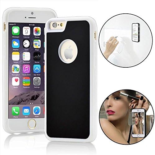 AIRY Anti Gravity Cover IPhone 7 / 6 / 6s Magical Nano Suction Holder Hands Free Car Mount Stick to Glass Whiteboards Tile and Any Surfaces Phone Case (Blue) 4.7 PRIME Sale Today