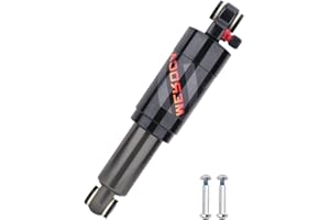 MEROCA Air Pressure Rear Shock Absorber Mountain Bike Folding Bike Scooter Rear Bile 165mm Shock Absorber