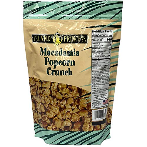 Island Princess Hawaiian Macadamia Nut Popcorn Crunch 16 oz. Bag Pricepulse