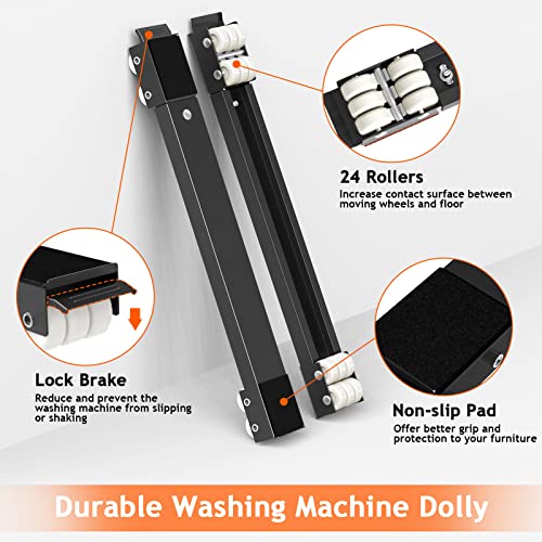 Ronlap Furniture Washing Machine Dolly, Adjustable Furniture