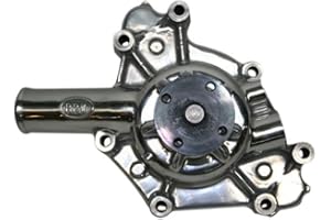 PRW 1431810 Performance Quotient High Flow Aluminum Polished Water Pump for Mopar 318-360 1969-85